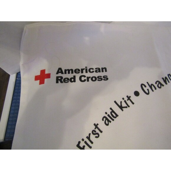 Disney Pillow Case American Red Cross First Aid Kit Supplies List RARE - Picture 4 of 10